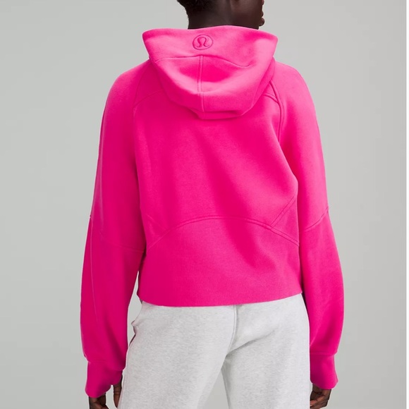 ONLY ONE ‼️ Lululemon Oversized Full Zip Scuba Sonic Pink Size M/L New with Tags - Picture 3 of 5